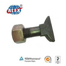 Zinc Track T Bolt with Nuts & Washers